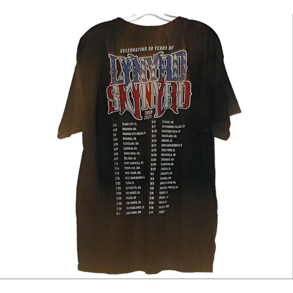 Lynyrd Skynyrd 50th Anniversary t-Shirt Sz. XL - Picture 2 of 2